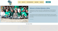 Desktop Screenshot of christianministriesinafrica.org