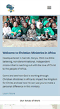 Mobile Screenshot of christianministriesinafrica.org